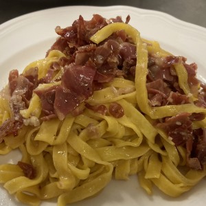Tagliatelle al prosciutto